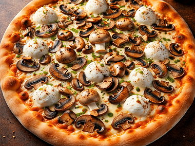 Mushroom Pizza