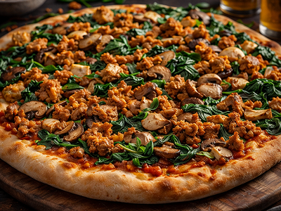 Peri Peri Chicken Pizza